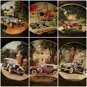 Classic plates Authentic an numbered